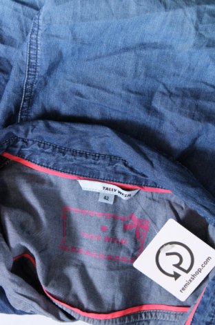 Γυναικείο πουκάμισο Tally Weijl, Μέγεθος L, Χρώμα Μπλέ, Τιμή 7,73 €