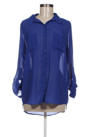 Γυναικείο πουκάμισο Tally Weijl, Μέγεθος L, Χρώμα Μπλέ, Τιμή 7,73 €