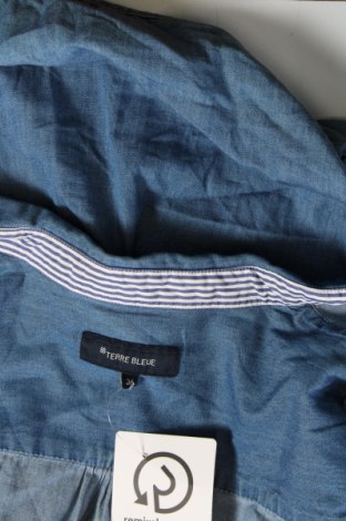 Дамска риза Terre Bleue, Размер S, Цвят Син, Цена 21,60 лв.