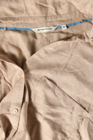 Γυναικείο πουκάμισο Tom Tailor, Μέγεθος L, Χρώμα  Μπέζ, Τιμή 21,03 €