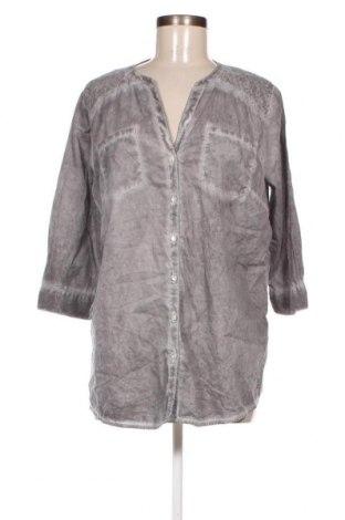 Γυναικείο πουκάμισο Tom Tailor, Μέγεθος L, Χρώμα Γκρί, Τιμή 10,52 €