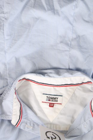 Damenbluse Tommy Jeans, Größe XS, Farbe Blau, Preis € 19,82