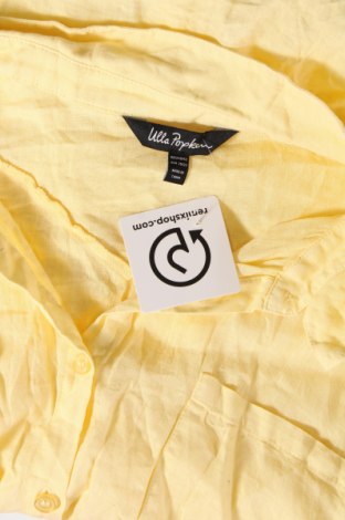 Γυναικείο πουκάμισο Ulla Popken, Μέγεθος XXL, Χρώμα Κίτρινο, Τιμή 21,03 €