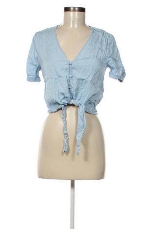 Γυναικείο πουκάμισο VILA, Μέγεθος S, Χρώμα Μπλέ, Τιμή 6,14 €