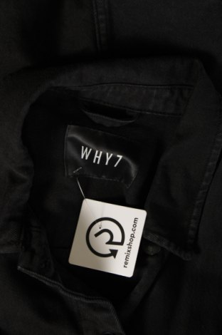 Γυναικείο πουκάμισο Why7, Μέγεθος L, Χρώμα Μαύρο, Τιμή 10,15 €