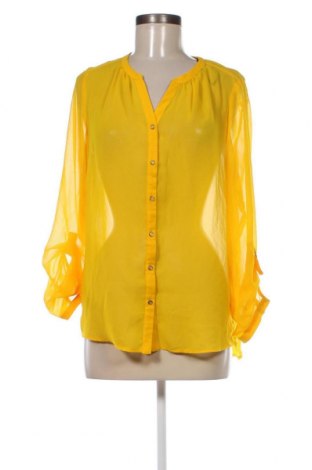 Γυναικείο πουκάμισο Yessica, Μέγεθος L, Χρώμα Κίτρινο, Τιμή 9,28 €
