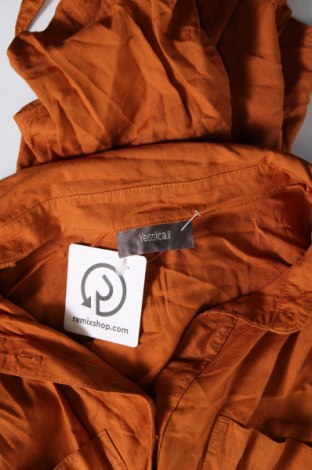 Γυναικείο πουκάμισο Yessica, Μέγεθος XS, Χρώμα Πορτοκαλί, Τιμή 3,87 €