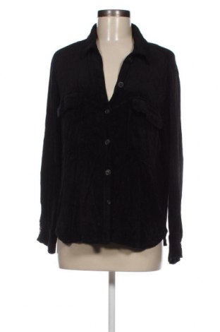 Дамска риза Zara, Размер M, Цвят Черен, Цена 9,45 лв.