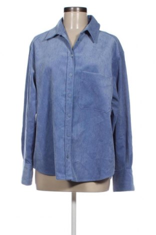 Γυναικείο πουκάμισο Zara, Μέγεθος L, Χρώμα Μπλέ, Τιμή 8,35 €