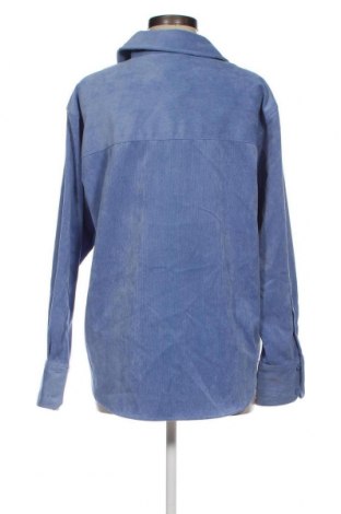 Γυναικείο πουκάμισο Zara, Μέγεθος L, Χρώμα Μπλέ, Τιμή 9,19 €