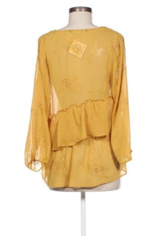Дамска риза Zara, Размер XS, Цвят Жълт, Цена 9,45 лв.