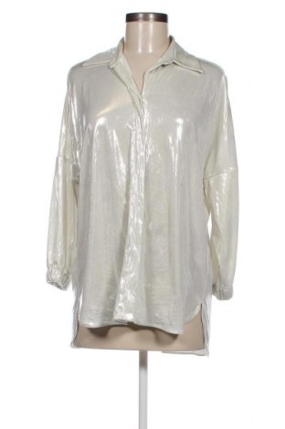 Дамска риза Zara, Размер S, Цвят Екрю, Цена 12,15 лв.
