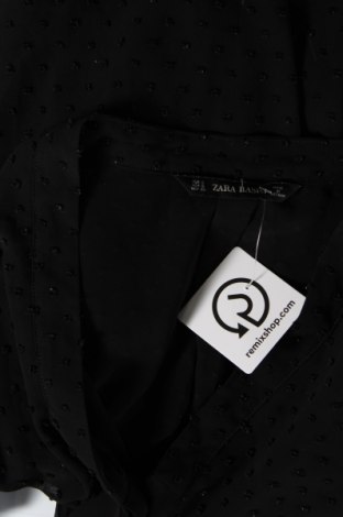 Дамска риза Zara, Размер S, Цвят Черен, Цена 12,15 лв.