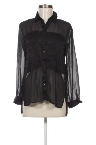 Дамска риза Zara, Размер M, Цвят Черен, Цена 8,10 лв.
