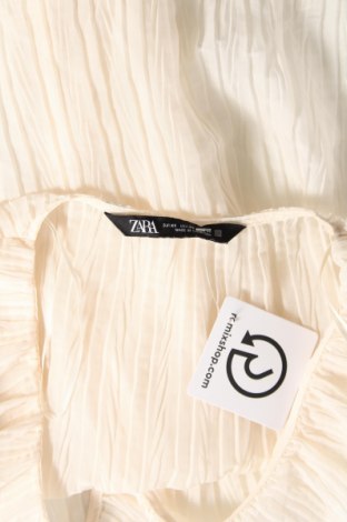 Γυναικείο πουκάμισο Zara, Μέγεθος XS, Χρώμα Εκρού, Τιμή 5,01 €