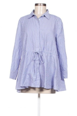 Γυναικείο πουκάμισο Zara, Μέγεθος M, Χρώμα Μπλέ, Τιμή 8,35 €