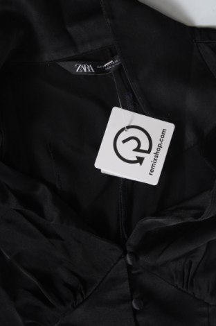 Дамска риза Zara, Размер XS, Цвят Черен, Цена 15,42 лв.