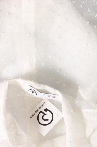 Дамска риза Zara, Размер M, Цвят Бял, Цена 15,39 лв.