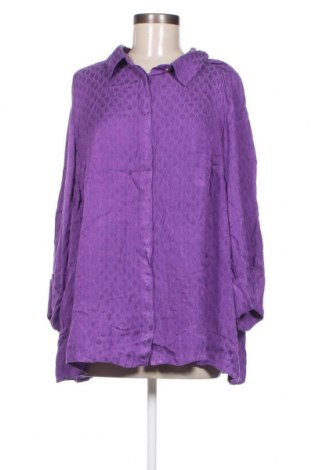 Γυναικείο πουκάμισο Zizzi, Μέγεθος M, Χρώμα Βιολετί, Τιμή 26,20 €