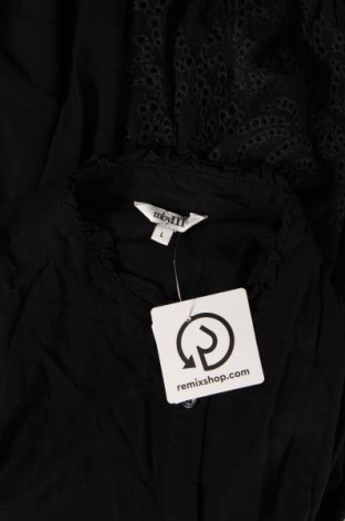 Γυναικείο πουκάμισο mbyM, Μέγεθος L, Χρώμα Μαύρο, Τιμή 24,55 €