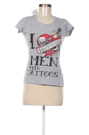 Γυναικείο t-shirt, Μέγεθος S, Χρώμα Γκρί, Τιμή 3,79 €