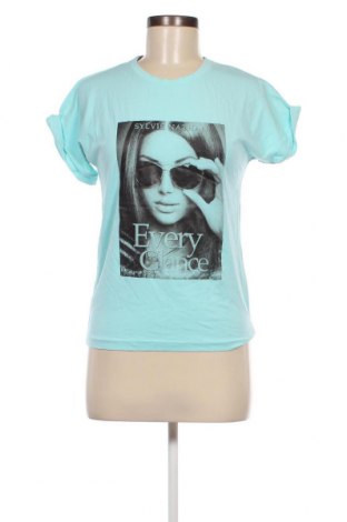 Damen T-Shirt, Größe M, Farbe Blau, Preis € 9,05