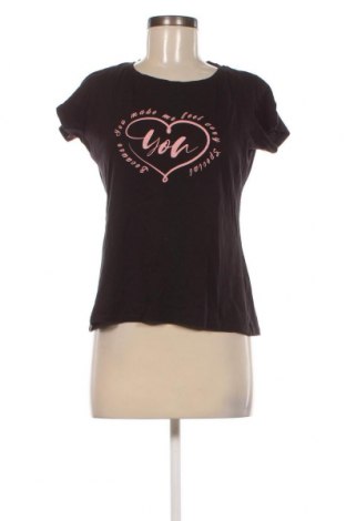 Γυναικείο t-shirt, Μέγεθος L, Χρώμα Μαύρο, Τιμή 4,20 €