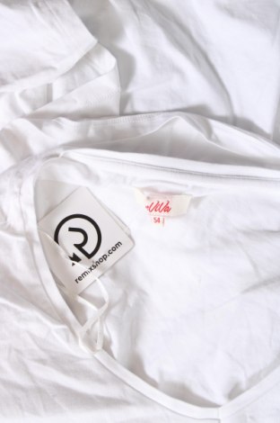 Γυναικείο t-shirt, Μέγεθος 4XL, Χρώμα Λευκό, Τιμή 7,64 €