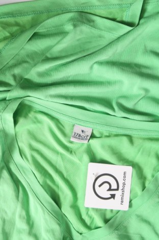 Γυναικείο t-shirt 17 & Co., Μέγεθος M, Χρώμα Πράσινο, Τιμή 5,63 €
