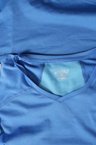 Γυναικείο t-shirt ASICS, Μέγεθος S, Χρώμα Μπλέ, Τιμή 8,35 €