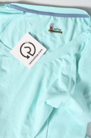 Γυναικείο t-shirt Active, Μέγεθος M, Χρώμα Μπλέ, Τιμή 5,23 €