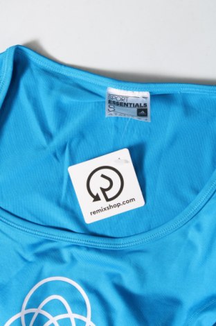 Damen T-Shirt Adidas, Größe S, Farbe Blau, Preis € 9,40