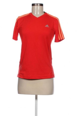 Damen T-Shirt Adidas, Größe S, Farbe Rot, Preis 10,33 €