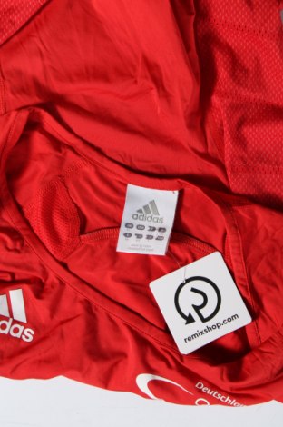 Γυναικείο t-shirt Adidas, Μέγεθος M, Χρώμα Κόκκινο, Τιμή 4,49 €