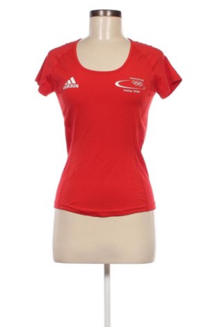 Damen T-Shirt Adidas, Größe M, Farbe Rot, Preis 3,99 €