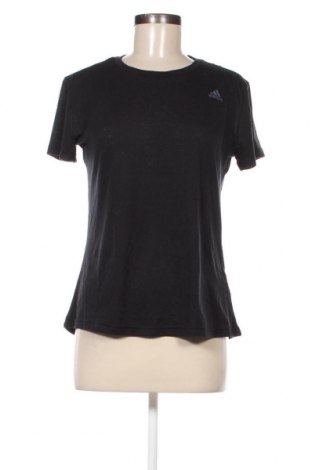 Γυναικείο t-shirt Adidas, Μέγεθος L, Χρώμα Μαύρο, Τιμή 15,87 €
