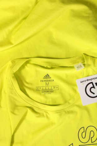 Дамска тениска Adidas, Размер M, Цвят Жълт, Цена 15,42 лв.