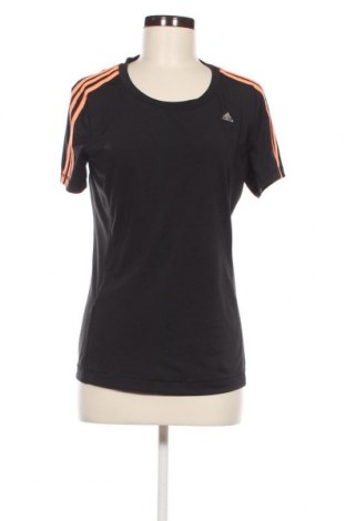 Damen T-Shirt Adidas, Größe M, Farbe Schwarz, Preis 17,85 €