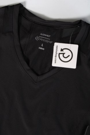 Γυναικείο t-shirt Alignmed, Μέγεθος L, Χρώμα Μαύρο, Τιμή 9,49 €