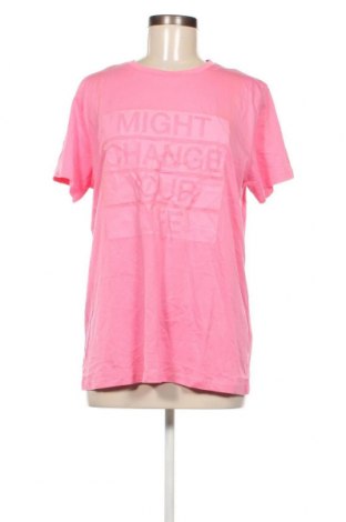 Γυναικείο t-shirt Amisu, Μέγεθος M, Χρώμα Ρόζ , Τιμή 5,63 €