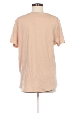 Γυναικείο t-shirt Amisu, Μέγεθος XL, Χρώμα  Μπέζ, Τιμή 7,64 €