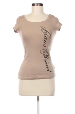 Γυναικείο t-shirt Arizona, Μέγεθος XXS, Χρώμα  Μπέζ, Τιμή 8,04 €