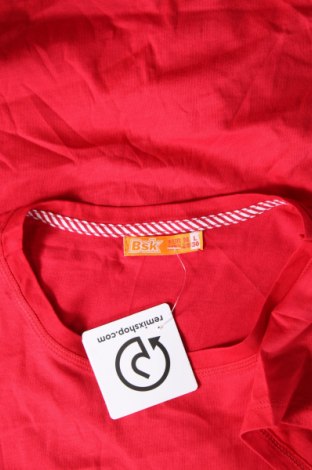 Дамска тениска Bershka, Размер M, Цвят Червен, Цена 13,00 лв.