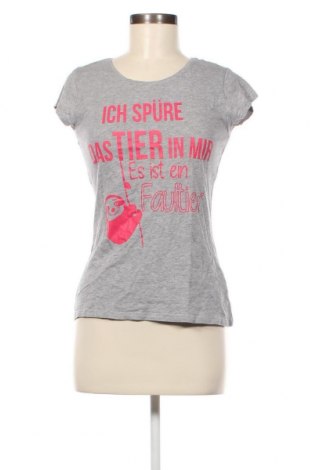 Γυναικείο t-shirt Blind Date, Μέγεθος S, Χρώμα Γκρί, Τιμή 4,42 €
