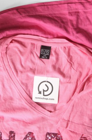 Damen T-Shirt Blind Date, Größe S, Farbe Rosa, Preis € 4,98