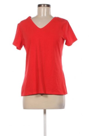 Γυναικείο t-shirt C&A, Μέγεθος L, Χρώμα Κόκκινο, Τιμή 4,20 €