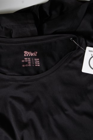 Dámske tričko CRIPT, Veľkosť L, Farba Čierna, Cena  8,62 €