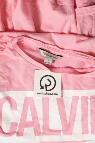 Női póló Calvin Klein Jeans, Méret S, Szín Rózsaszín, Ár 8 626 Ft