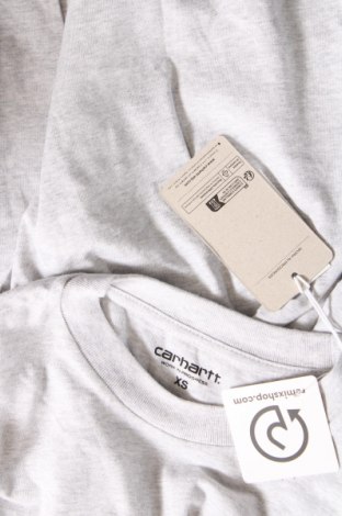 Γυναικείο t-shirt Carhartt, Μέγεθος XS, Χρώμα Γκρί, Τιμή 22,37 €