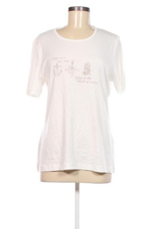 Damen T-Shirt Charles Vogele, Größe XL, Farbe Weiß, Preis 9,05 €